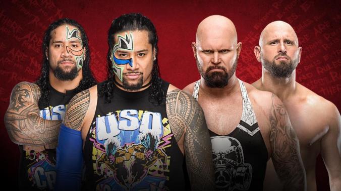 WWE extreme rules the usos v the club
